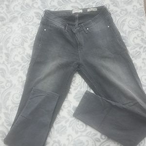 Jessica Simpson Gray Kiss me Super Skinny Jeans